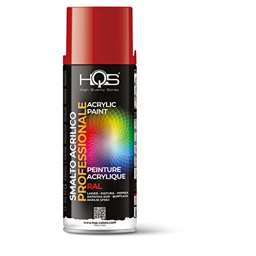 HQS Farbe Spraydose Acryl Farbe Ral (Ral 3000 Feuerrot) von HQS High Quality Spray
