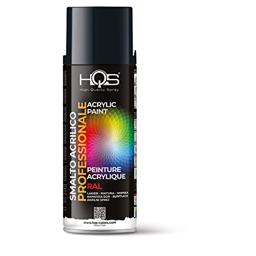 HQS Farbe Spraydose Acryl Farbe Ral (Ral 7021 Dunkelgrau) von HQS High Quality Spray