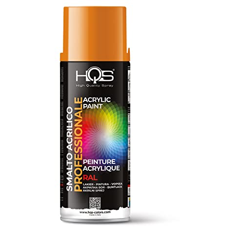 HQS Lackspray Acryl RAL-Farben (Ral 2000 gelblich-orange) von HQS High Quality Spray