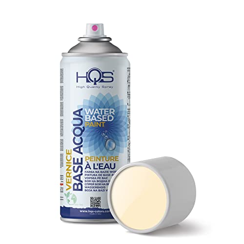 HQS Spraydose 400 ml Wasserbasis Ral Farben (Ral 1015 helles Elfenbein) von HQS High Quality Spray