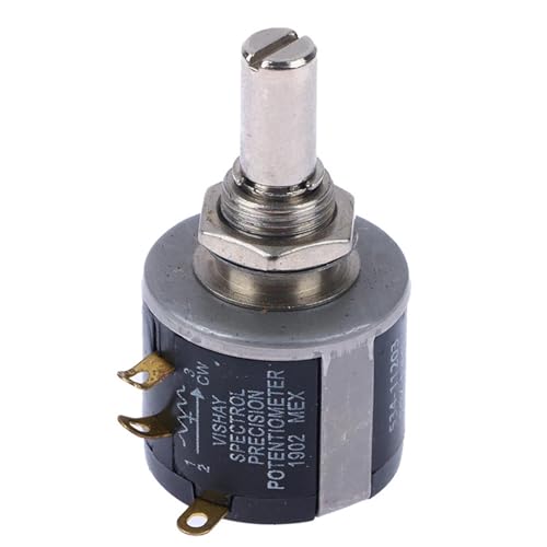 1 Stück 534-1-1 Spectorl Präzisionsspulen-Drahtpotentiometer 534 2 W 100R 200R 500R 1K 2K 5K 10K 20K 50K 100K(Yellow) von HQYCL
