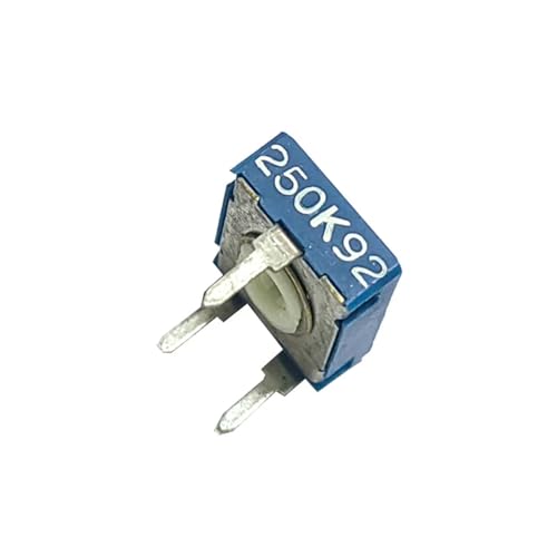 10 Stück CA9 PT10 Trimmerpotentiometer 10 mm 250 K horizontaler einstellbarer Widerstand Sechskantloch 10 Stück CA9 PT10 Trimmerpotentiometer 10 mm 250 K horizontaler einstellbarer Widerstand Sechskantloch von HQYCL