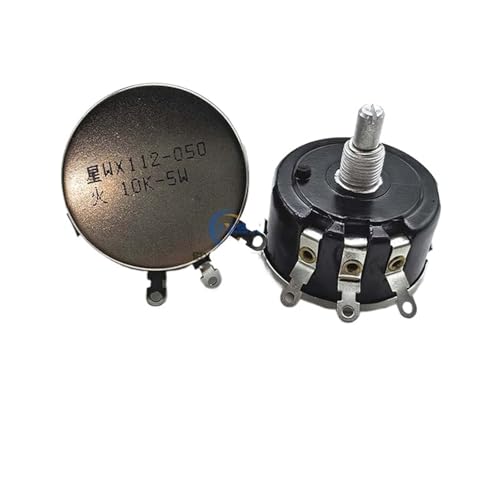 20PCS WX112-050 WX112 5W Single Circle Wire Wound Potentiometer 100R 220R 330R 470R 1K 2K2 3K3 4K7 5K6 6K8 10K 22K 33K 47K Ohm Ω(220 Ohm) von HQYCL