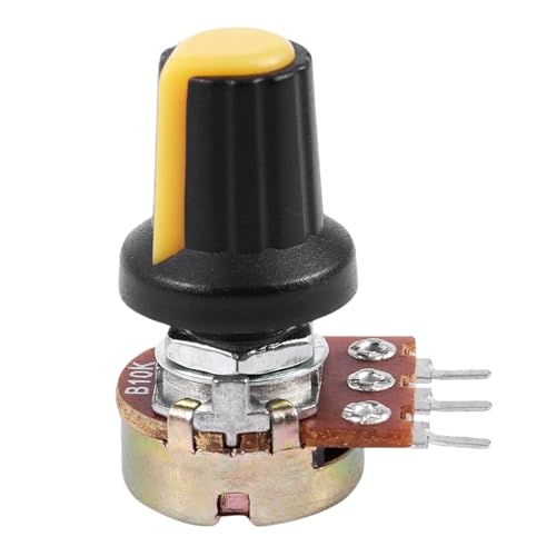 5 Stück 10K 3 Terminal Linear Taper Rotary Audio B Typ Potentiometer von HQYCL
