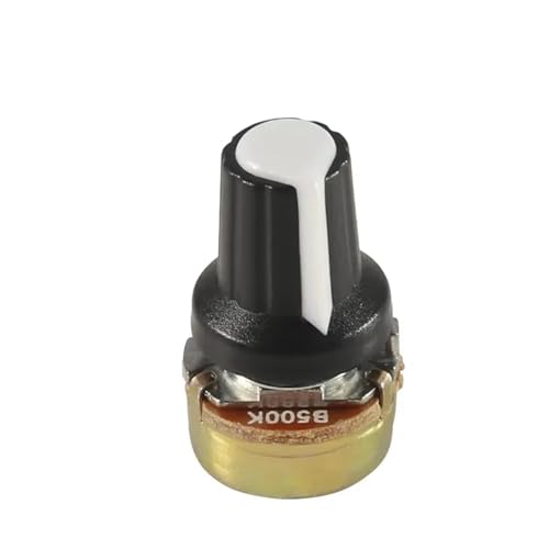 5 Stücke 10k Potentiometerknopf 1K 100K 5K 50K OHM WH148 Welle mit Mutter 3 Terminal Linear Taper Rotary B10K(250K OHM) von HQYCL