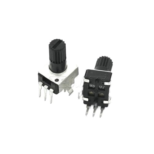5PCS 0932 Potentiometer vertikal einstellbarer Widerstand vertikal 5K 10K 50k 100K 3 Fuß langer Griff 12,5 mm Typ RV09(10K Ohm) von HQYCL