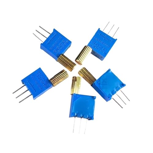 5PCS 3296W multi-turn einstellbar potentiometer 1K2K5K10K20K50K100K200K500K1M Metall Welle Lange Griff(100 Ohm) von HQYCL