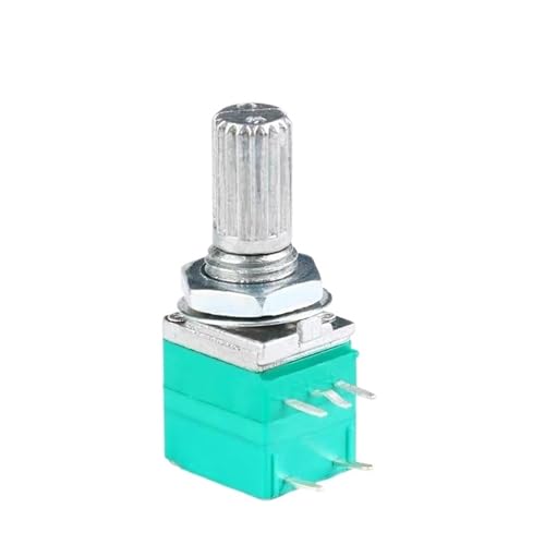 5PCS RV097NS 5PIN B5K B10K B20K B50K B 100K B500K 5K 10K 50K 100K mit EINEM Schalter Audio Welle 15mm Verstärker Abdichtung Potentiometer(20K Ohm) von HQYCL