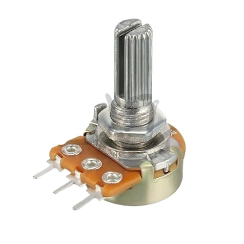 5PCS WH148 3pin B 1K 2K 5K 10K 20K 50K 100K 250K 500K 1M Einzel Potentiometer Schaftlänge 20 L20mm(50K Ohm) von HQYCL