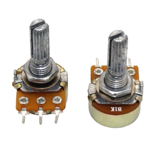 5PCS WTH148 3PIN 20mm B1K B2K B5K B10K B20K B50K B 100K B250K B500K B1M 1K 2K 5K 10K 20k 50K 100K 500K 1M Drehpotentiometer(5K Ohm) von HQYCL
