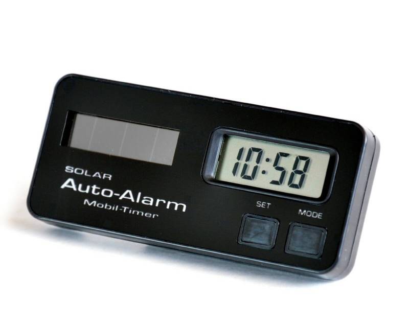 HR Autocomfort Reisewecker Mini Wecker 8 cm Batterie Timer mit Ständer aus 1980 Uhr von HR Autocomfort