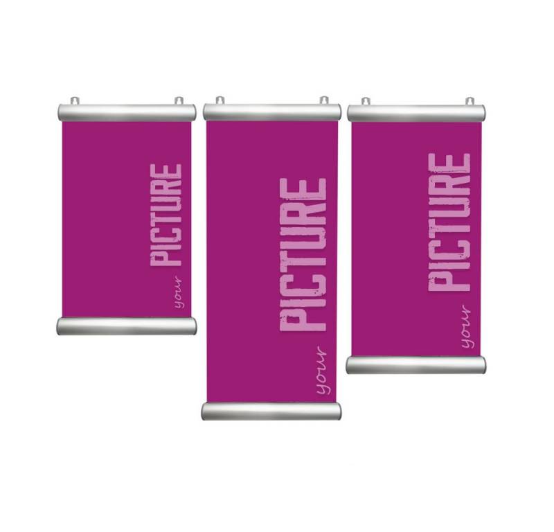 HR Direktverkauf GmbH Einzelrahmen Klemmleiste „Poster-Snap”, Posterschiene für DIN A4 und DIN A0 von HR Direktverkauf GmbH