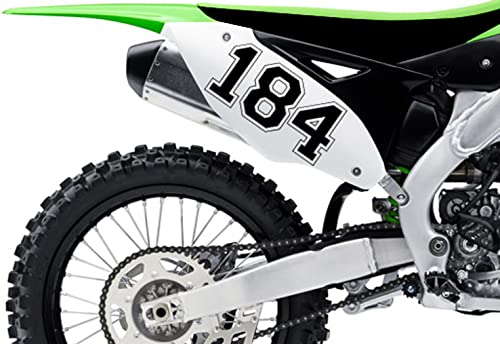 HR-WERBEDESIGN 3X Startnummer Wunschnummer Motorrad Motocross Aufkleber ATV MX Enduro Boot di HR-WERBEDESIGN 3X Startnummer Wunschnummer Motorrad Motocross Aufkleber ATV MX Enduro Boot di von PGONA