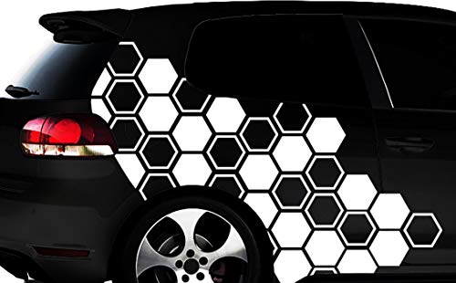 Hexagon Pixel Cyber Camouflage XXL Set Auto Aufkleber Sticker Tuning Wandtattoo XXX Hexagon Pixel Cyber Camouflage XXL Set Auto Aufkleber Sticker Tuning Wandtattoo XXX von HR-WERBEDESIGN