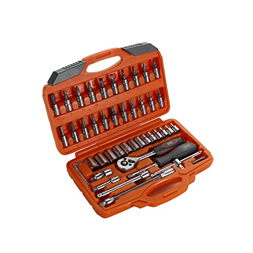 HR 192394–1/4 High Widerstand 46 teiliger Steckschlüssel Set in Kunststoff Fall HR 192394–1/4 High Widerstand 46 teiliger Steckschlüssel Set in Kunststoff Fall von Alyco
