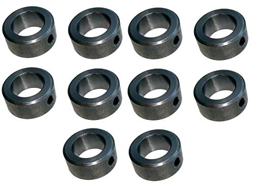 Stellring für Achse/Welle 20 mm DIN 705 A, Ring mit Inbusschraube (10 Stück) von HRB