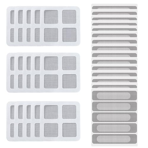 Fliegengitter Reparatur Set,30 Pcs Fliegengitter Flicken Moskitonetz Reparaturset Fliegengitter Fenster Tür Patch Reparatur Selbstklebend für Fliegengitter Selbstklebendes Bildschirm Reparatur Fliegengitter Reparatur Set,30 Pcs Fliegengitter Flicken Moskitonetz Reparaturset Fliegengitter Fenster Tür Patch Reparatur Selbstklebend für Fliegengitter Selbstklebendes Bildschirm Reparatur von HREDZEO