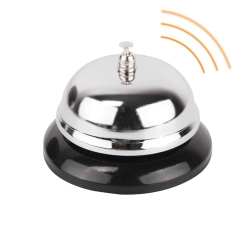 Tischglocke,Tischklingel Rezeptionsklingel Anruf Bell Schelle Service Glocke für Restaurant Küche Hotel Bars Service Haustier von HREDZEO