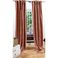 Altrosa Samtvorhänge | 2Er Set Bauernhaus Wohnzimmer Fensterpaneele Altrosa Samtvorhänge | 2Er Set Bauernhaus Wohnzimmer Fensterpaneele von HRHandicraft