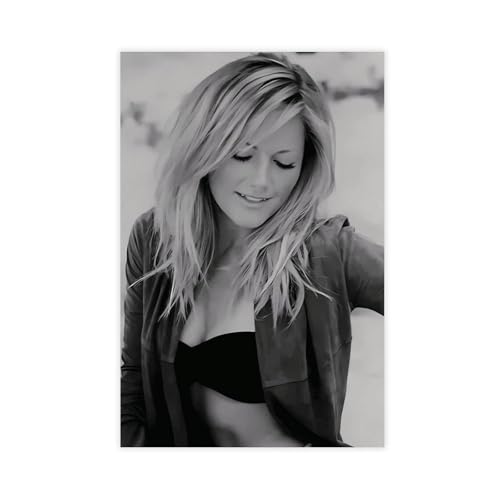 Poster der Pop-Sängerin Helene Fischer, Leinwandposter, Wandkunst, Dekordruck, Gemälde für Wohnzimmer, Schlafzimmer, Dekoration, 50 x 75 cm Poster der Pop-Sängerin Helene Fischer, Leinwandposter, Wandkunst, Dekordruck, Gemälde für Wohnzimmer, Schlafzimmer, Dekoration, 50 x 75 cm von HRJHE