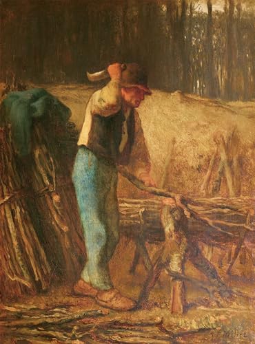 HRJUBWREE Bekannt Abstrakte Leinwand Kunst Moderne Kunst Wandbild Der holzspalter von jean francois millets Leinwanddruck Malerei für Wanddekoration 60x90cm HRJUBWREE Bekannt Abstrakte Leinwand Kunst Moderne Kunst Wandbild Der holzspalter von jean francois millets Leinwanddruck Malerei für Wanddekoration 60x90cm von HRJUBWREE