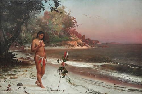 HRJUBWREE Bekannt Abstrakte Leinwand Kunst Moderne Kunst Wandbild Iracema von jose maria de medeiros Leinwanddruck Malerei für Wanddekoration 60x90cm von HRJUBWREE