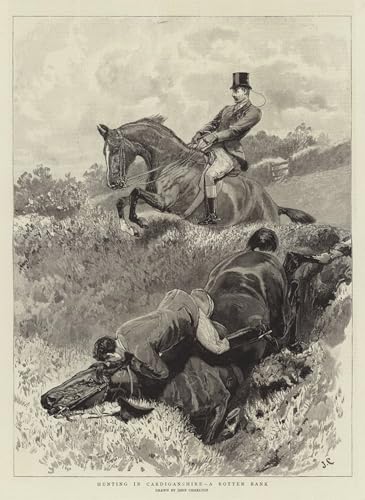 HRJUBWREE Berühmte Gemälde Druck Leinwand Malerei Bilder Wandgemälde Jagd in Cardiganshire einer Rotten Bank von John Charlton Poster Kunstwerke für Wohnzimmer Dekoration 60x90cm HRJUBWREE Berühmte Gemälde Druck Leinwand Malerei Bilder Wandgemälde Jagd in Cardiganshire einer Rotten Bank von John Charlton Poster Kunstwerke für Wohnzimmer Dekoration 60x90cm von HRJUBWREE