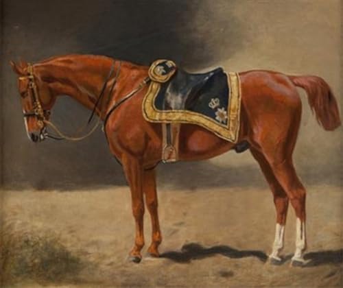 HRJUBWREE Kunst Gemälde Leinwand Malerei Poster Leinwand Wandkunst Das ladegerät von könig edward vii von ernest crofts Ölgemälde Wandbilder für Wohnzimmer Dekoration 60x90cm von HRJUBWREE