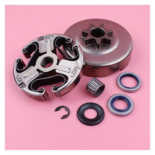 3/8 7T Kupplungstrommel-Unterlegscheibe E-Clip-Öldichtungssatz Passend for 362 365 371 372 Kettensäge Kettensäge Ersatzteil 3/8 7T Kupplungstrommel-Unterlegscheibe E-Clip-Öldichtungssatz Passend for 362 365 371 372 Kettensäge Kettensäge Ersatzteil von HRKAURB