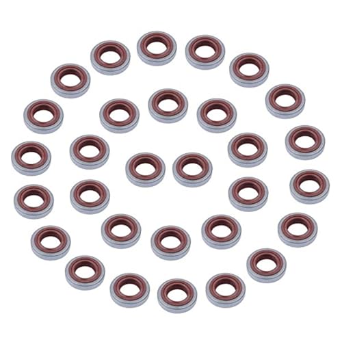 30 Stücke Kurbelwellendichtring Passend for FS80 FS85 FS90 FS120 FS200 FS250 FS300 FS380 FS400 FS450 FS480 Freischneider 9640 003 1195 von HRKAURB