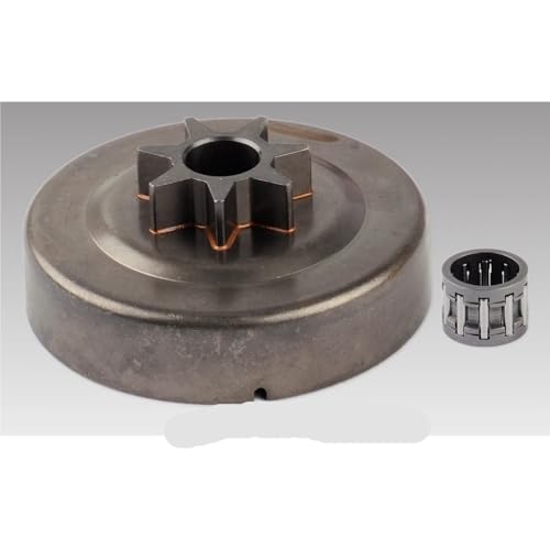 7T Kupplungstrommel Kettenrad 1121 640 2004 Kit & Lager Fit for 9512 933 2260 for 026 MS260 024 MS240 Kettensäge von HRKAURB