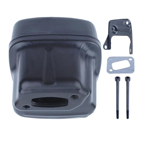 Exhuast Passend for 340 345 Kettensäge Ersetzt for 2150 2153 Mit Dichtung Halterung Schraube Garten Elektrowerkzeuge Exhuast Passend for 340 345 Kettensäge Ersetzt for 2150 2153 Mit Dichtung Halterung Schraube Garten Elektrowerkzeuge von HRKAURB