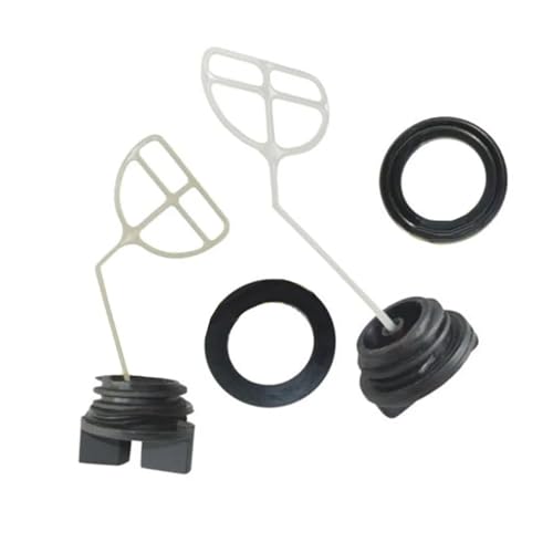 HRKAURB 2 stücke Tankdeckel Öldeckel Tankdeckel Unterlegscheibe Fit for 4500 5200 45cc 52cc G4500 G5200 Kettensäge Garten Werkzeuge Teile von HRKAURB