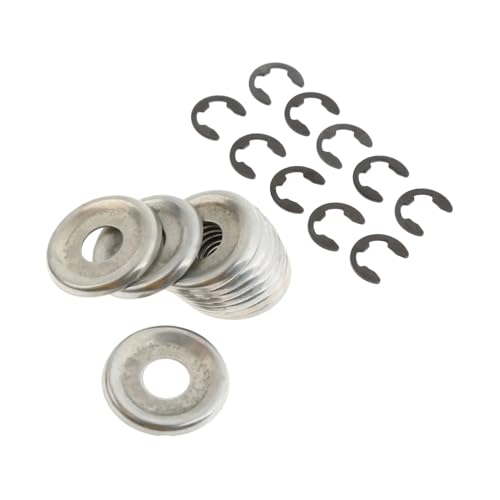 Kupplungstrommel Nadellager Kettenrad Unterlegscheibe E-Clip Passend for MS170 MS180 MS250 MS240 MS260 MS290 MS440 MS460 MS660 Kettensäge(10 Sets Kit) von HRKAURB