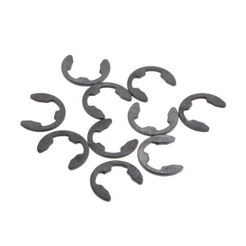 Kupplungstrommel Nadellager Kettenrad Unterlegscheibe E-Clip Passend for MS170 MS180 MS250 MS240 MS260 MS290 MS440 MS460 MS660 Kettensäge(10pcs E Clip) von HRKAURB
