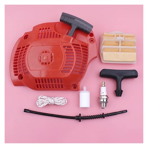 Rückstoßstarter Passend for 445 450 Luft-Kraftstofffilterleitung Griffgriff Seil Zündkerze Kettensäge Ersetzen Ersatzteil Rückstoßstarter Passend for 445 450 Luft-Kraftstofffilterleitung Griffgriff Seil Zündkerze Kettensäge Ersetzen Ersatzteil von HRKAURB