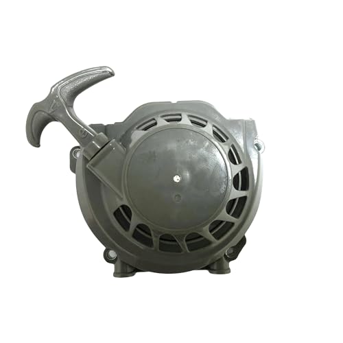 Rückstoßstarter Seilzugstarter Passend for chinesische 1E48F 48F 63cc 6300 Erdbohrer Post Hole Digger 2-Takt-Motor Motorteile(2 Piece) von HRKAURB