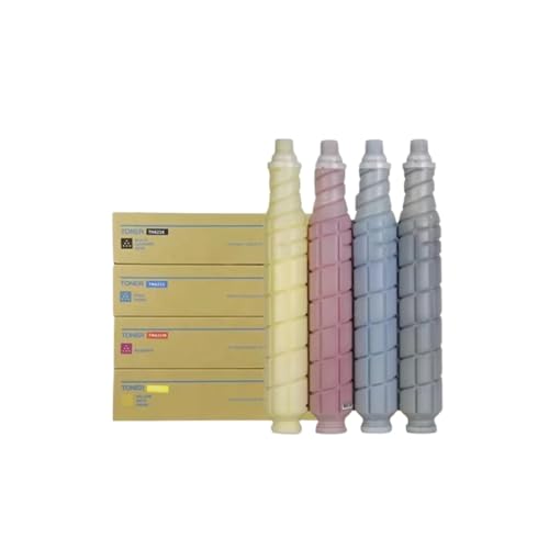 HRNJX Hochwertige CMYK TN620 Tonerkartuschen, kompatibel Kompatibel mit Pro C1060L C2060L C3070L C4065 Kopierer von HRNJX