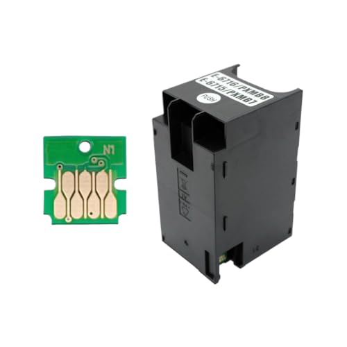 HRNJX Wartungstank T6716 kompatibel mit Workforce Pro WF-C5210 WF-C5290 WF-C5710 WF-C5790 WF-C579R WF-C529R-Drucker(Tank and Chip) von HRNJX
