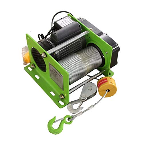 220V-Drahtseil-Elektrozug, 400KG 30M Micro Elektrische Winch Multi-Funktions-Hoist Kleine Winch von HRRH