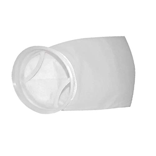 17,8 cm Ring-Filtersocken, 25 Mikrometer, 45,7 cm lang, 1 Packung – Filz-Beutel für Industrie, Aquarium, Teich, Rifftank, Chemikalien (25 Mikron – 17,8 x 45,7 cm) von HRTFILTERS