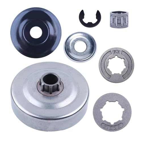 Kupplungstrommel, 17 mm, Felgenritzel-Unterlegscheibenabdeckungs-Set für 024 026 MS240 MS260 MS261 MS270 MS280 MS281 MS291 Kettensäge .325 P-7T Kupplungstrommel, 17 mm, Felgenritzel-Unterlegscheibenabdeckungs-Set für 024 026 MS240 MS260 MS261 MS270 MS280 MS281 MS291 Kettensäge .325 P-7T von HRTHCAJ