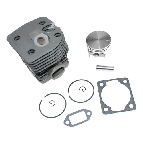 Zylinderkolbensatz 46 mm passend for Freischneider FS420 FS420L FS500 FS550 FS550L 4116 020 1205 4116 020 1215 von HRTHCAJ