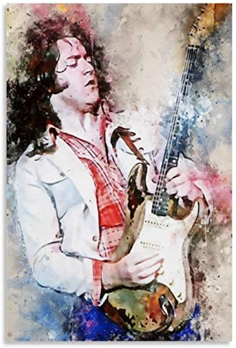 HRTNS Leinwand Druck Poster Rory Gallagher Poster Malerei Leinwand für Büroeinrichtung Wandkunst Kunstwerk Malerei Kunstdrucke Bild 15.7"x23.6"(40x60cm) Kein Rahmen von HRTNS