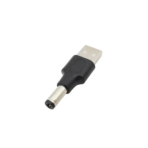 MIUYTRN 1/2/5Pcs USB A Auf 5,5x2,1mm DC Männlich zu Weiblich Stecker Adapter Power Stecker konverter cuicui(USB M to DC M,1Pcs) von HRTUFN