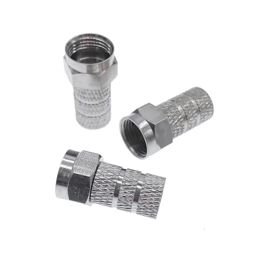 MIUYTRN 10 Pcs F Stecker 75-5 F Kabel Stecker Stecker Messing Materialien Singnal Linie Anschlüsse cuicui MIUYTRN 10 Pcs F Stecker 75-5 F Kabel Stecker Stecker Messing Materialien Singnal Linie Anschlüsse cuicui von HRTUFN