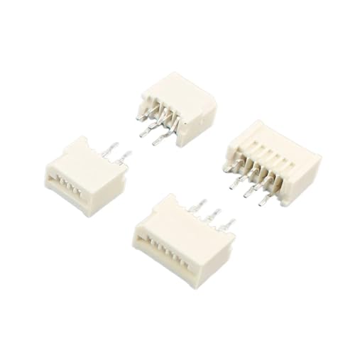 MIUYTRN 10 Stück 1,25 mm 4 6 5 6 7 8 9 10 11 12 13 14 15 16 18 20 21 22 23 24 26 28 30 32 Pin Dual Contact Gerader Kabelstecker cuicui(24P) von HRTUFN