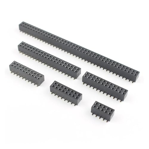 MIUYTRN 10 stücke 2mm 2,0mm 2x5 2x6 2x8 2x10 2x12 2x20 2x30 2x40 Pin Weibliche Doppel Header Stecker 10P 16P 20P 24P 40P 60P 80P cuicui(2x6P) von HRTUFN