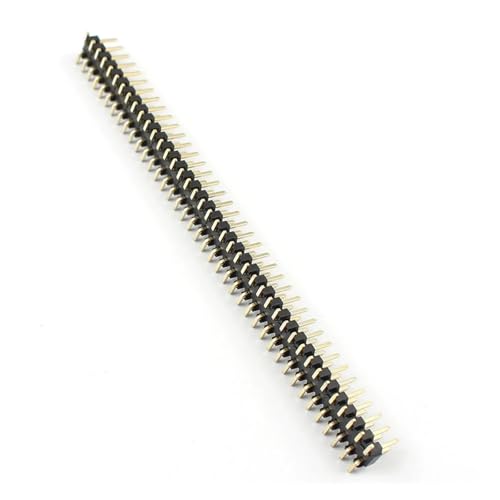 MIUYTRN 10 stücke Vergoldet 2mm 2,0mm Pitch 1x40 2x40 40 80 Pin Header Streifen Männlichen buchse Stecker Einzigen Zweireihig 40P 80P cuicui(2x40P) von HRTUFN