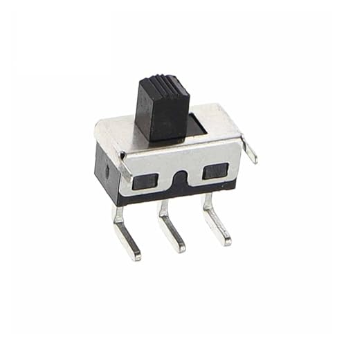MIUYTRN 10PCS SS12D10 SS12D11 Kippschalter 3Pins Gerade Füße 1P2T Griff 5mm Abstand Von 4,7mm 3A 250V SS12D10G5 cuicui(SS12D11) von HRTUFN